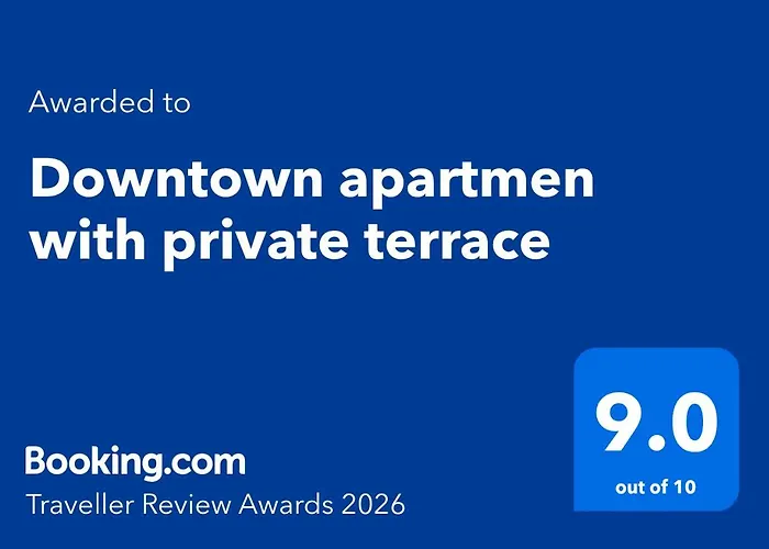 Downtown With Private Terrace *
